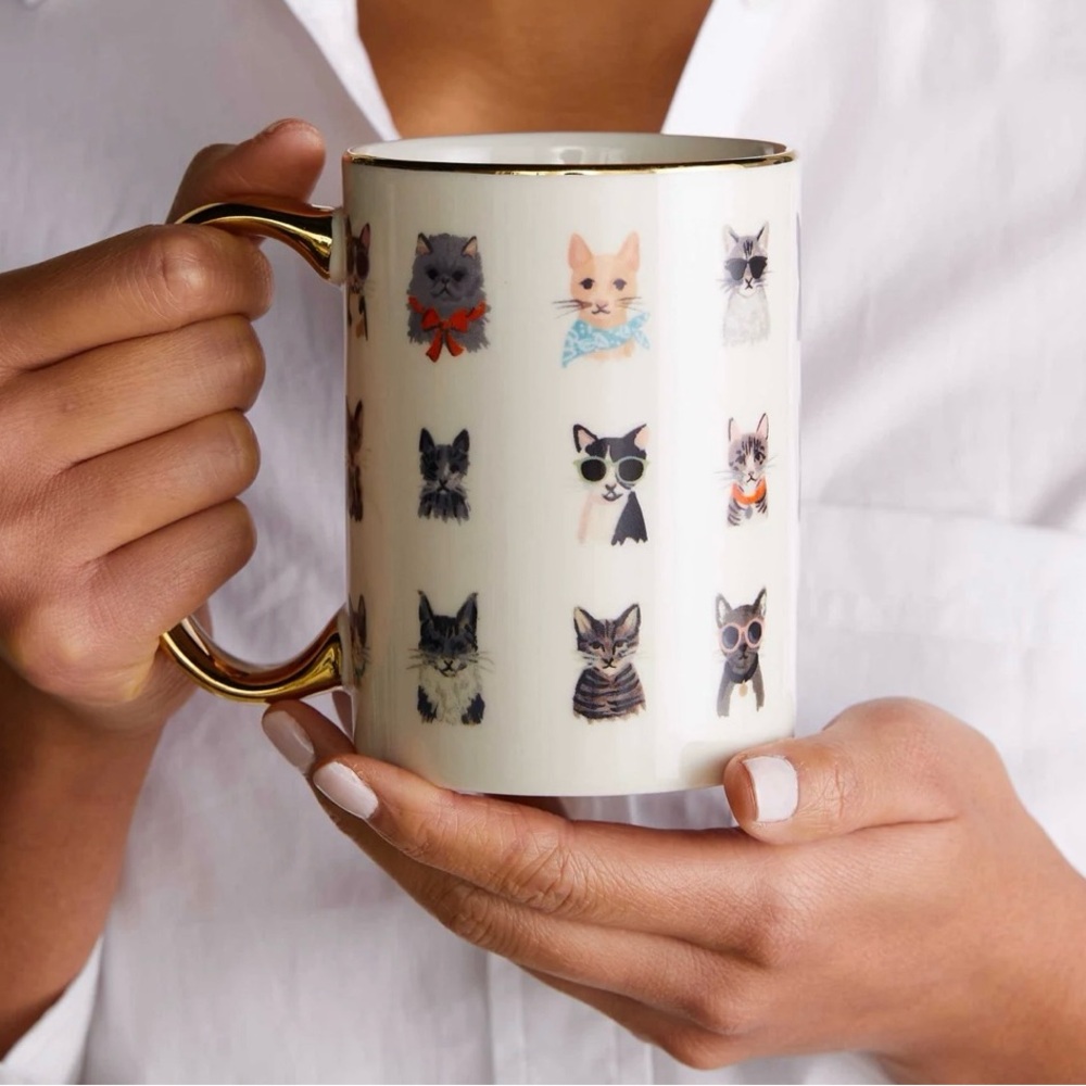 Rifle Paper Cool Cats Mug